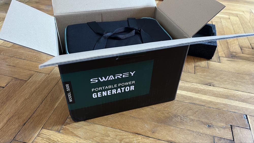 ПОСЛЕДНА 500W соларна станция, генератор, електроцентрала -518Wh бат.