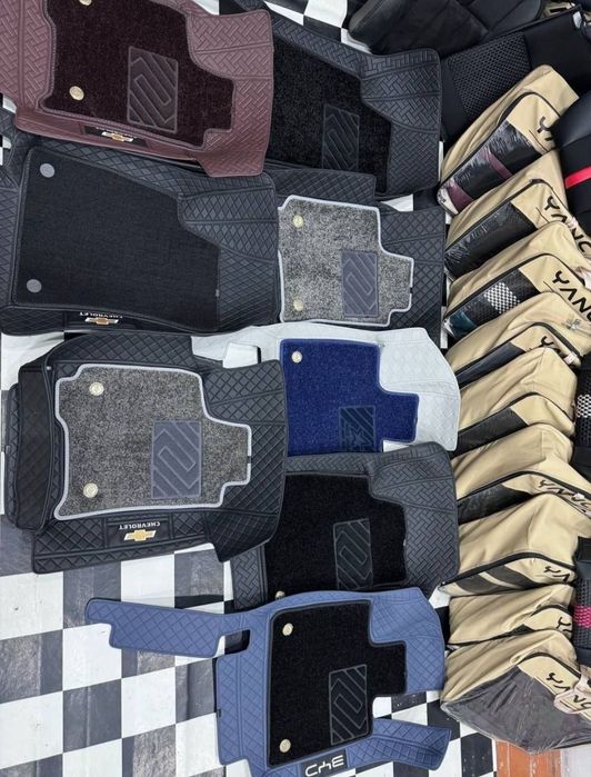 Polik 10-D 2 qavatli avto polik Авто коврики полики Двухэтажный