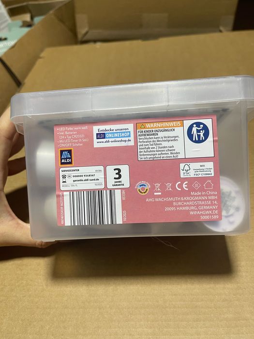 Set 24 lumânări led