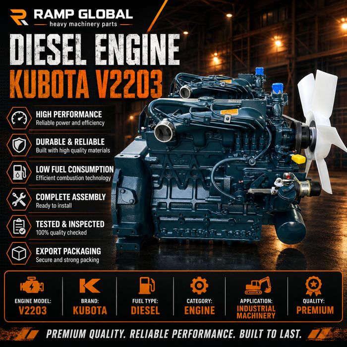 Двигатель Kubota V2203