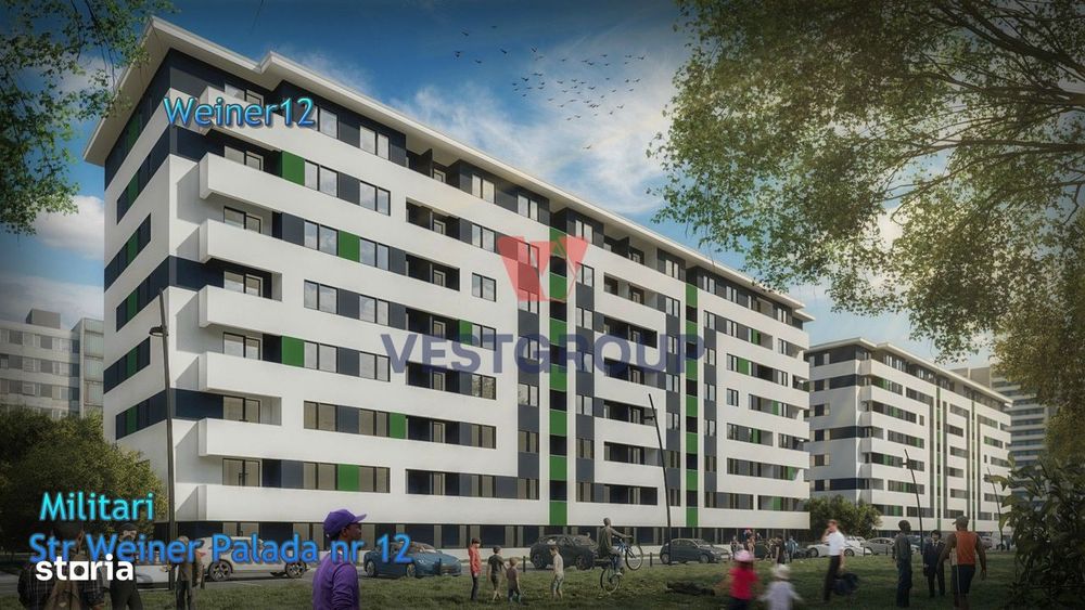 Apartament 2 Camere Weiner Residence Militari Direct Dezvoltator VEST