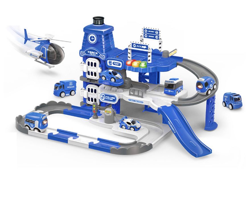 Авто трек. Машинки и стоянки