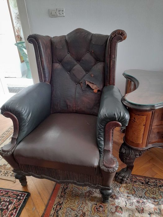 SET FOTOLII TIP MOBILA BAROC CHESTERFIELD 1900-1949