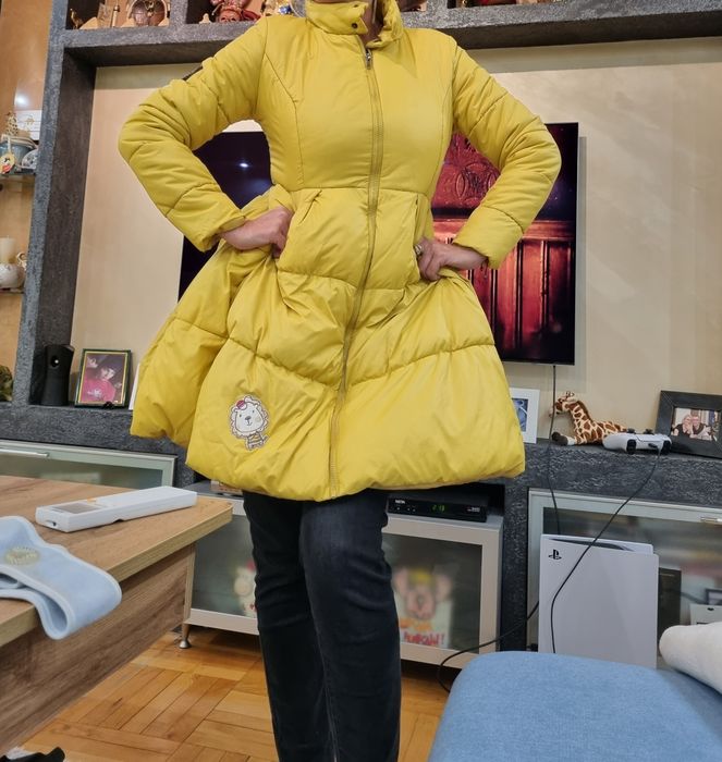 Яке,жълто, гъши пух