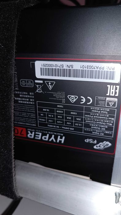 Майнинг риг Копачка - 7 х RX570 4 GB, захранване 2 х 700 W