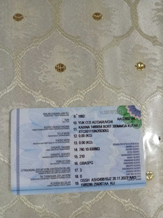 Kamaz Samosval sotiladi srochno