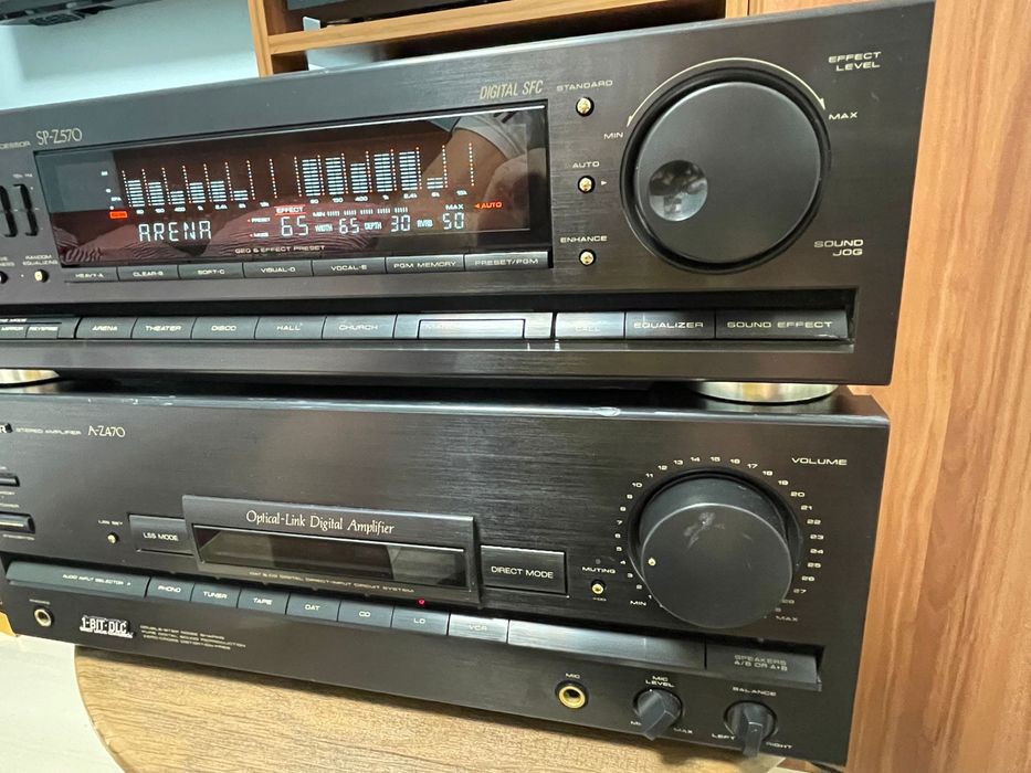 Pioneer A-Z470 Stereo Amplifier SP-Z570 Processor