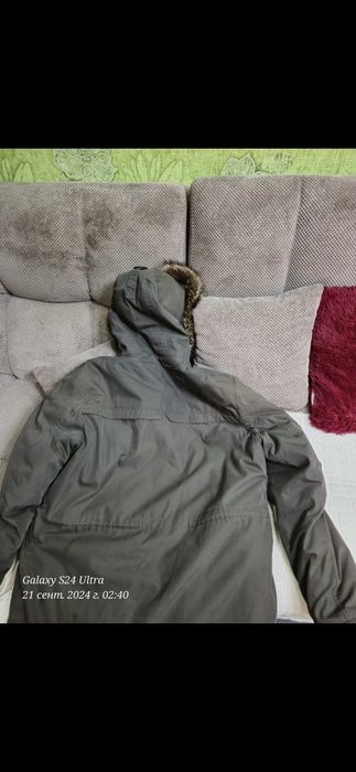 Парка мужская натуралка.