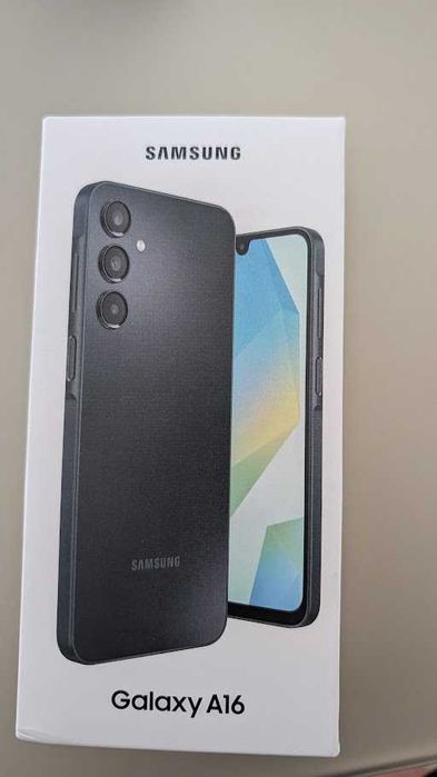 ЧИСТО НОВ Запечатан Samsung Galaxy A16, 128GB, 2г. гаранция телефон смартфон anrdoid