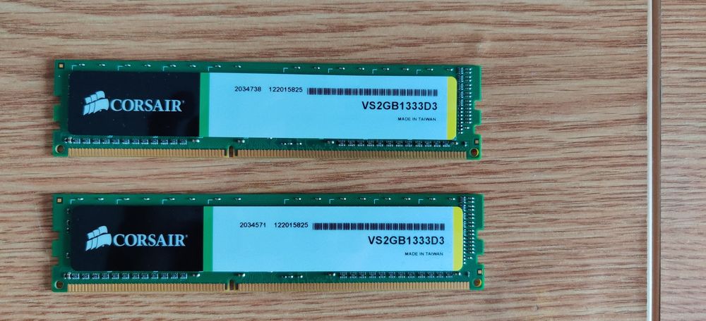 Kit RAM Corsair ValueSelect 4GB (2x2GB) DDR3