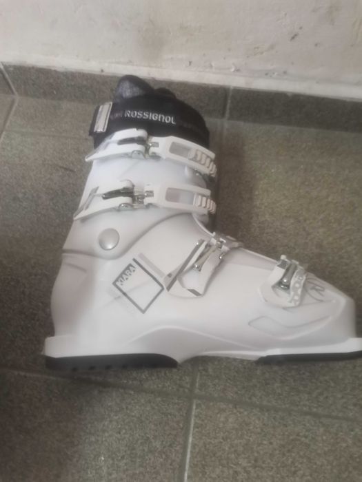 Употребявани ски +обувки на Rossignol за момиче