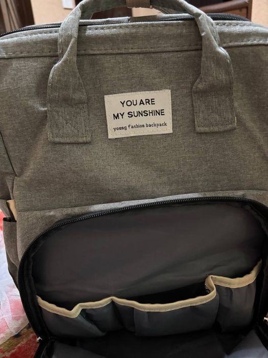 Рюкзак для мам (сумка-рюкзак трансформер) / Ryukzak krovatka