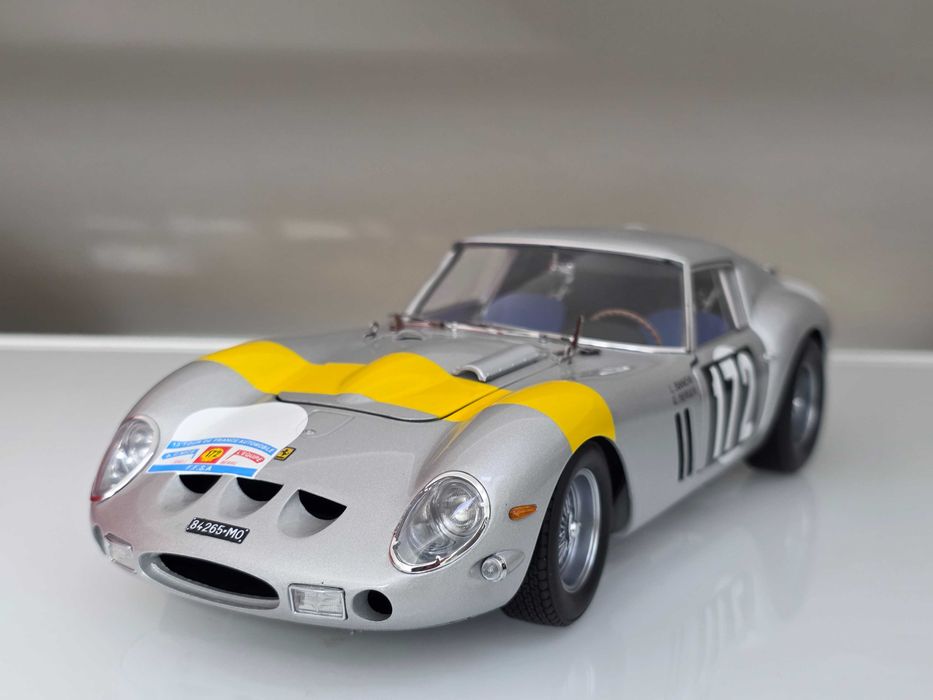 Macheta Auto 1/18 Kyosho Ferrari 250 GTO Tour De France 1964 No 172