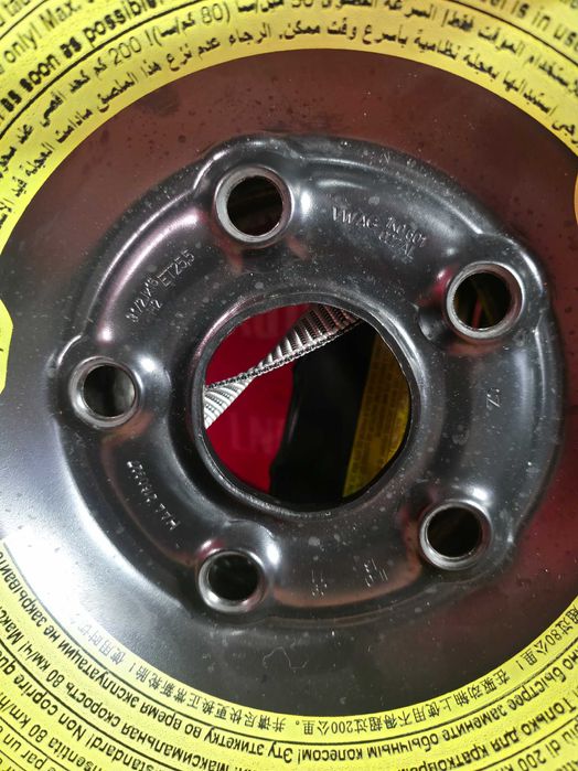 KIT Complet Rezerva SLIM 16'' OE VW Golf Touran Passat Skoda SEAT