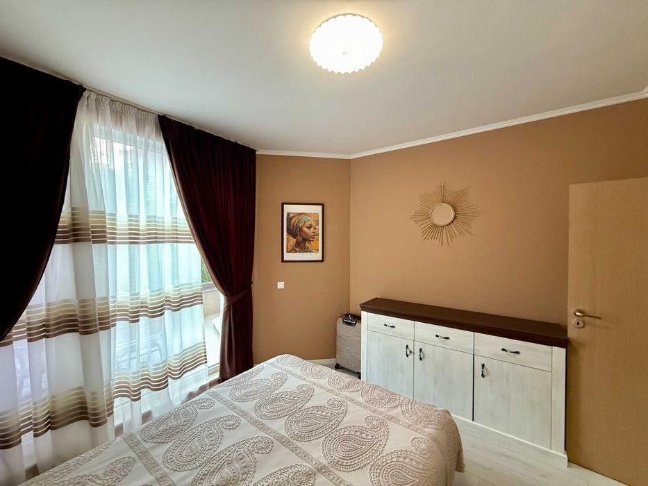 Напълно обзаведен 2стаен апартамент в квартал Бриз до Паркмарт