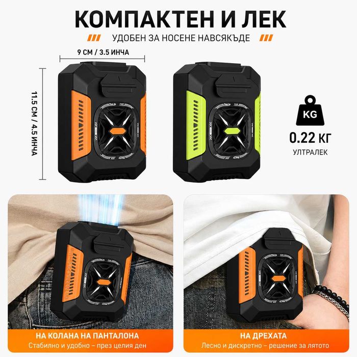 Преносими USB вентилатори за комфорт през лятото