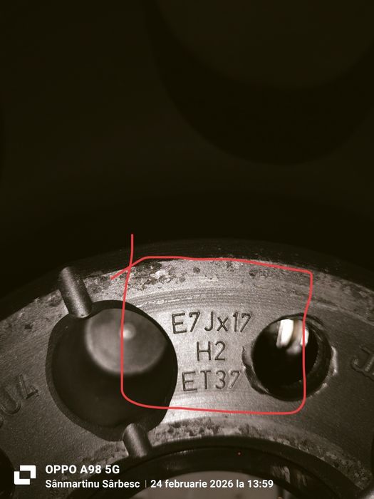 Vând set jante aliaj R17,5x112 compatibil cu vw Tiguan, Audi Q5..