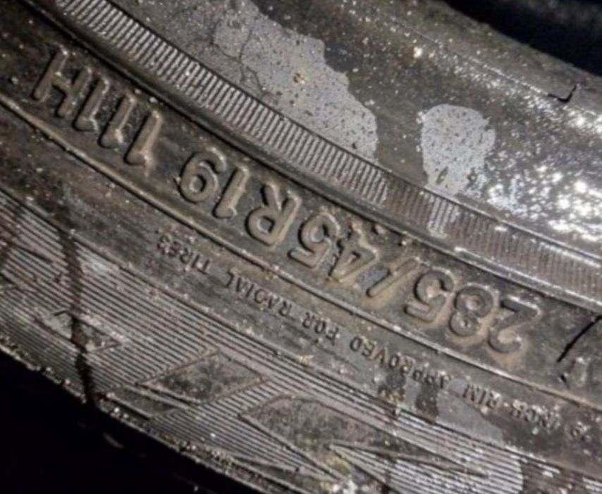 4 шины Toyo оригинал 285 45 R19