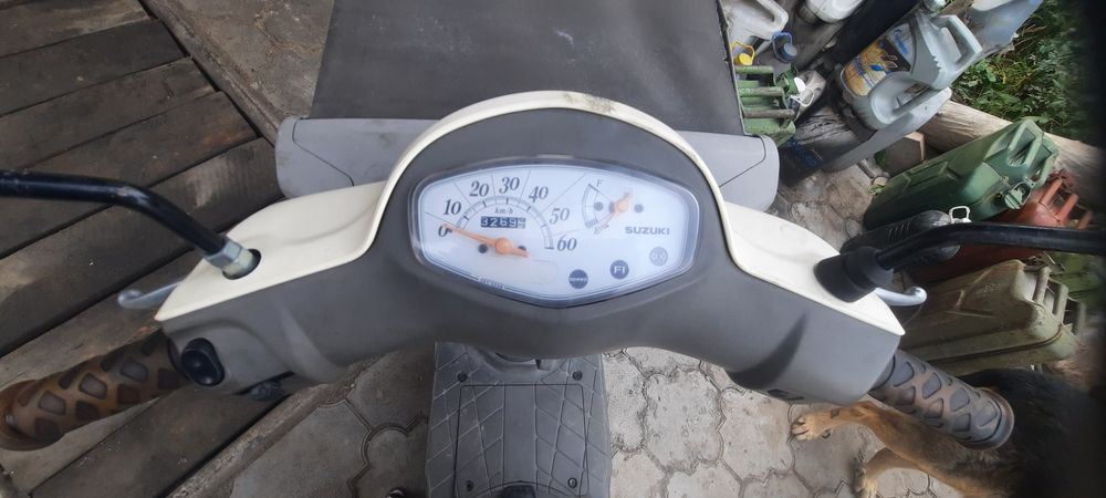 Suzuki let's 4инжектор в отличном состоянии.