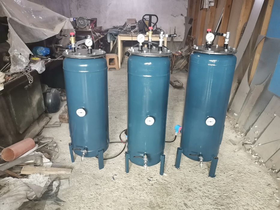 ИЗРАБОТВАМ Пастьоризатори за сирене и мляко и автоклави за консерви