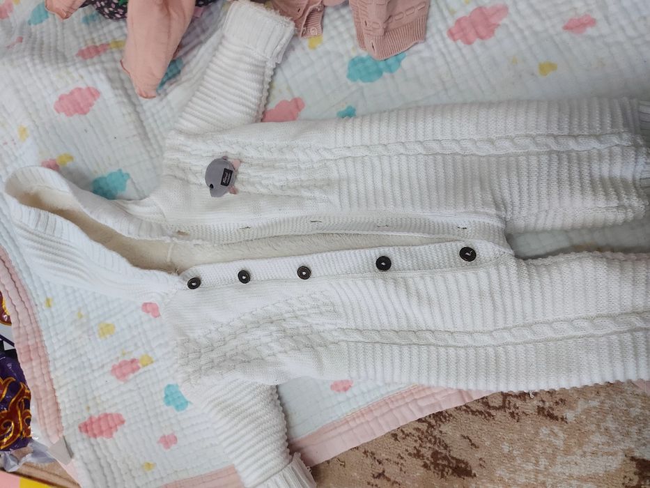 Тёплые  комбезы на девочку