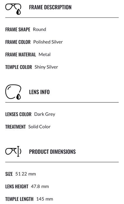 Ray‑Ban очила сребристи