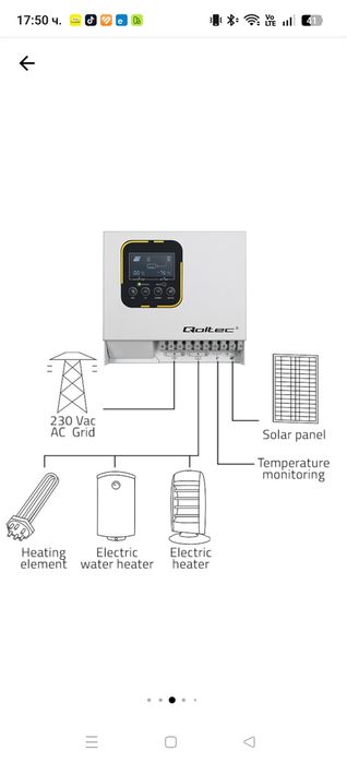 Соларен инвертор за топла вода