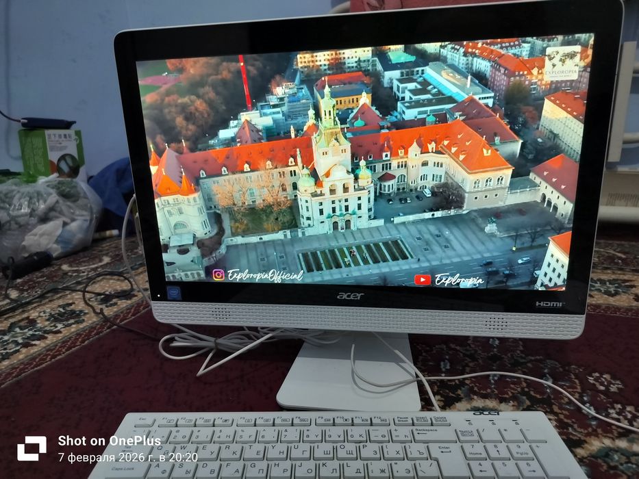 ASUS-Aspire-c20-820 моноблок,компьютер.