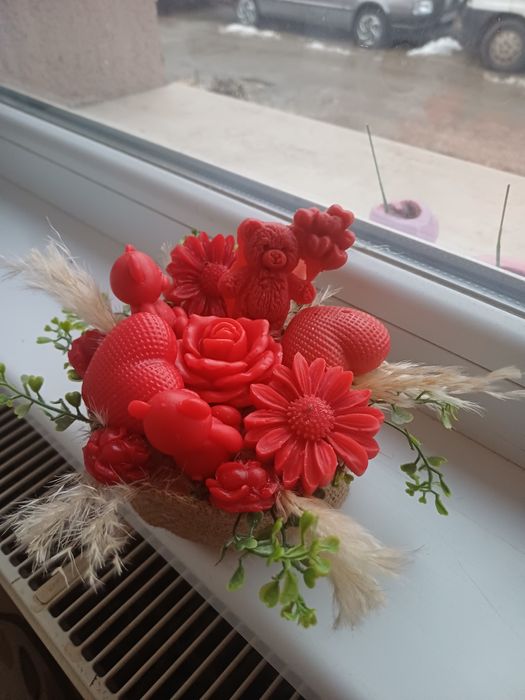 Букет от ароматни свещи