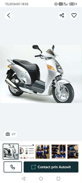 Vand sau schimb scuter honda sh 153 cm3 functioneaza impecabil