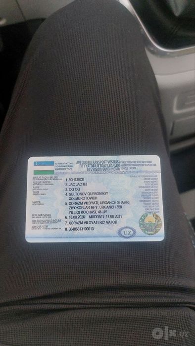 Jac m 3 2026 yil