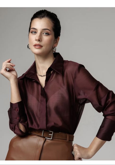 Продам блузку бордового цвета