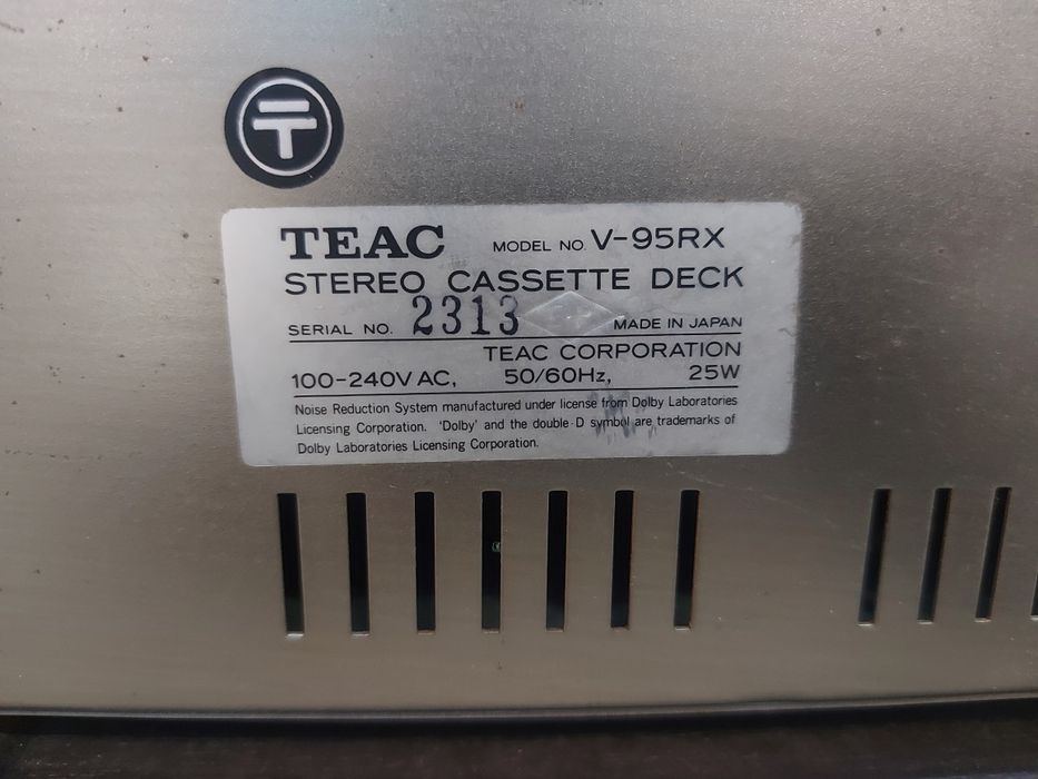Casetofon deck Teac V95 RX