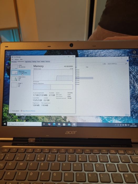 Laptop Acer Aspire S3