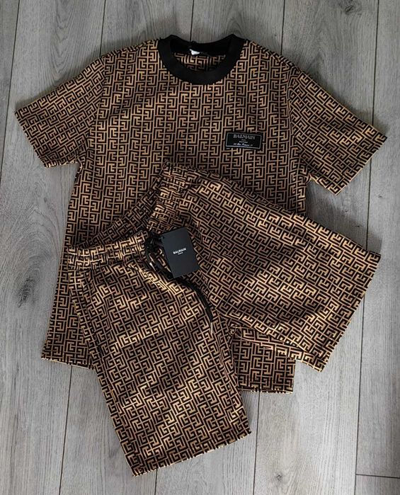 Compleu Barbati - Balmain - Verde - S - 100 % Bumbac