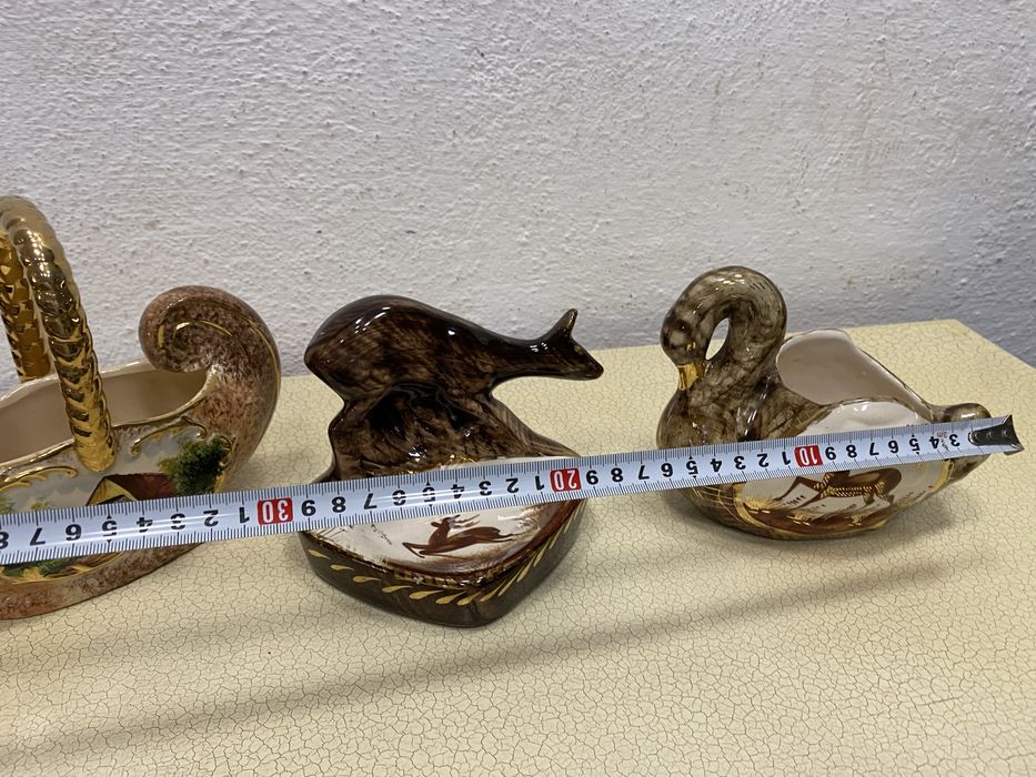 Троен сет от порцелан белгийско производство