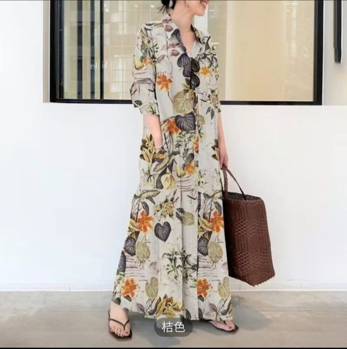 Платье лён, очень красивое