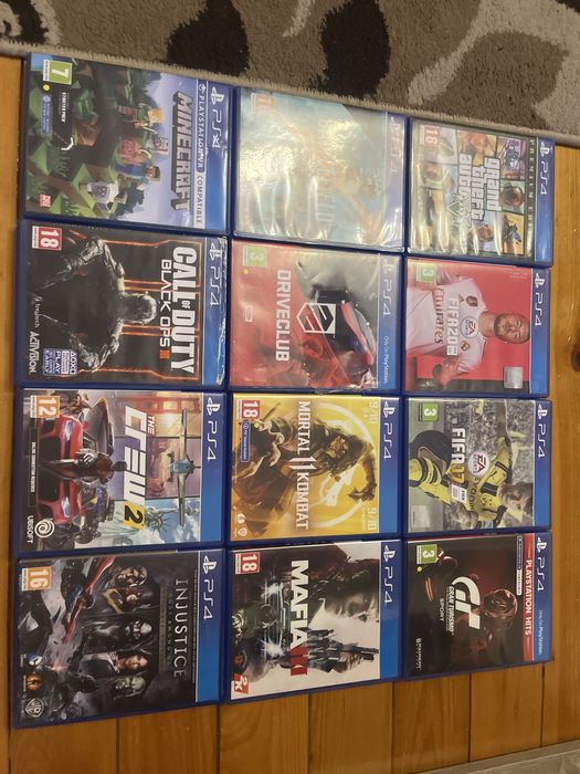 PlayStation 4 + 12 игри