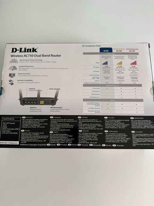 Wireless AC750 Dual Band Router