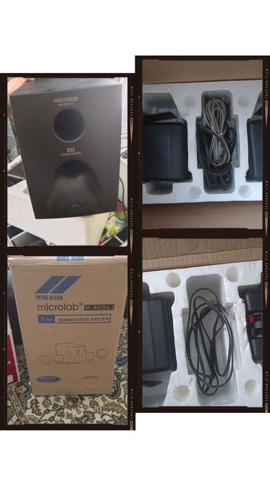 Продам сабвуфер с колонками