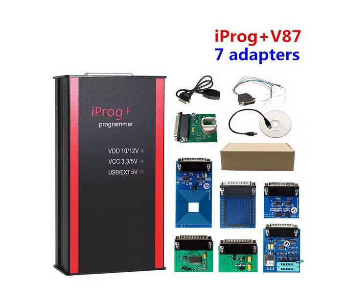 IPROG Pro V87: Programator Auto Airbag, cod radio, dpf, Ecu, Immo, Mcu