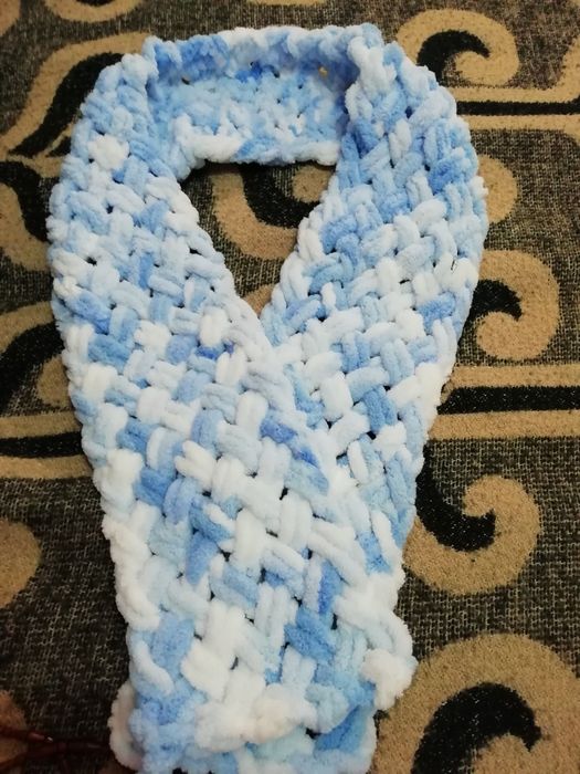 Шал детски ръчно плетеми