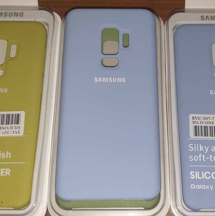 Husa silicon originala Samsung Silicone Cover Galaxy S9+ S9 Plus G965