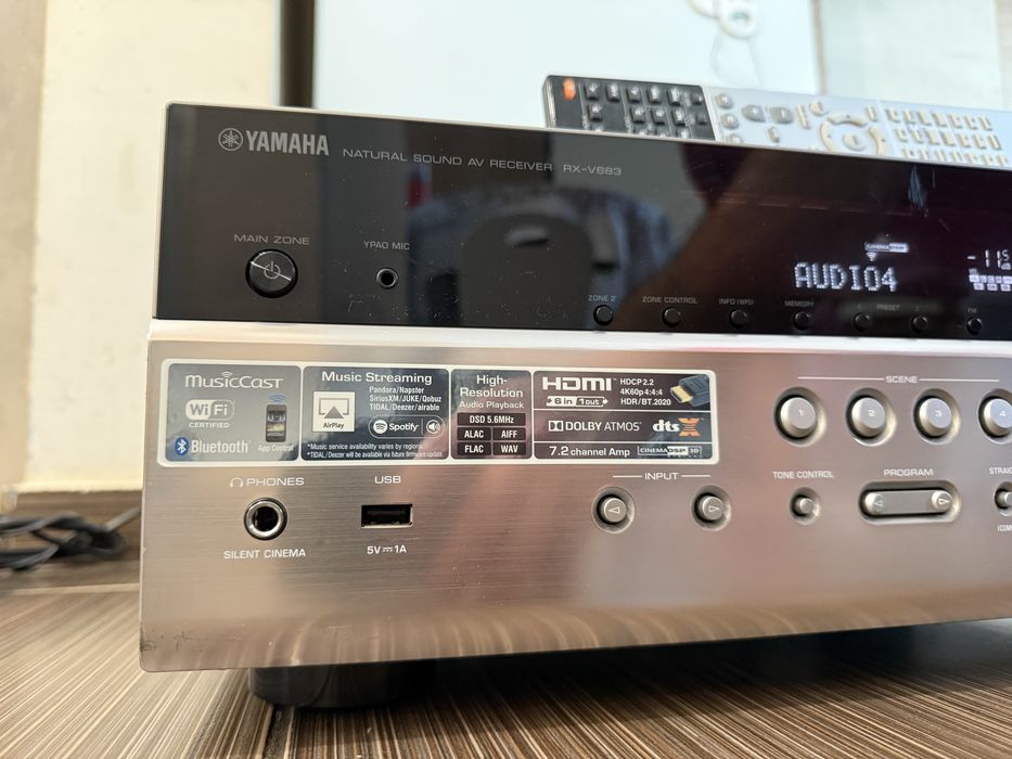 Yamaha RX-V683 Bluetooh Musiccast Dolbi Atmos