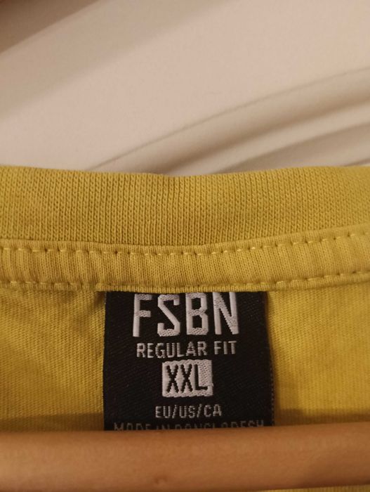 Tricou bărbați XXL galben