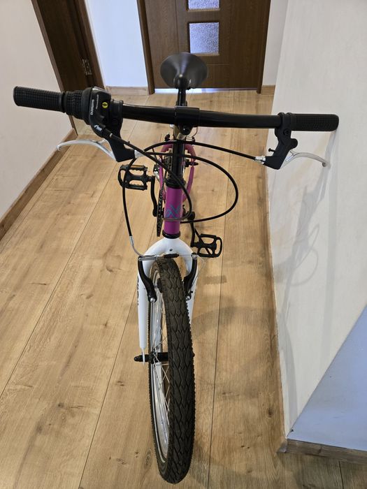 Bicicleta Copii NEUZER CINDY REVO - 20'' - 6s.- MagentaMatt/Alb