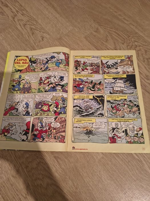 Revista benzi desenate Mickey Mouse editura egmont nr 14 2003