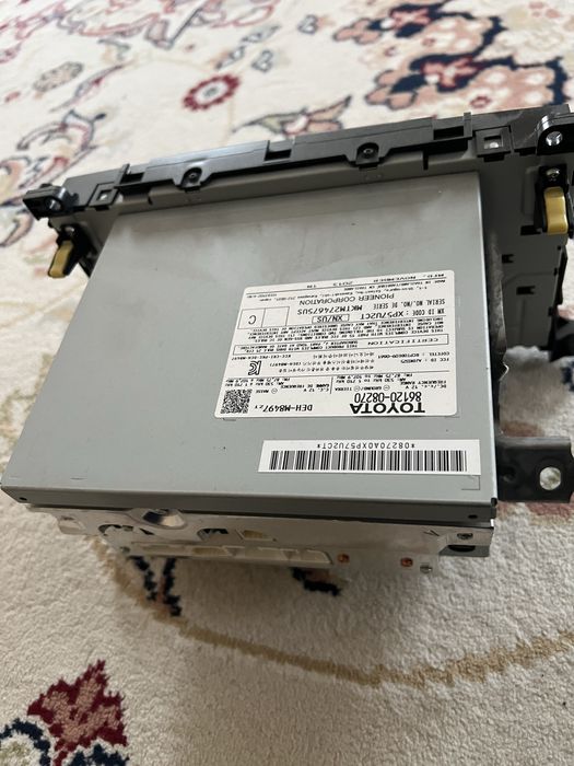 атомагнитола тойота сиенна