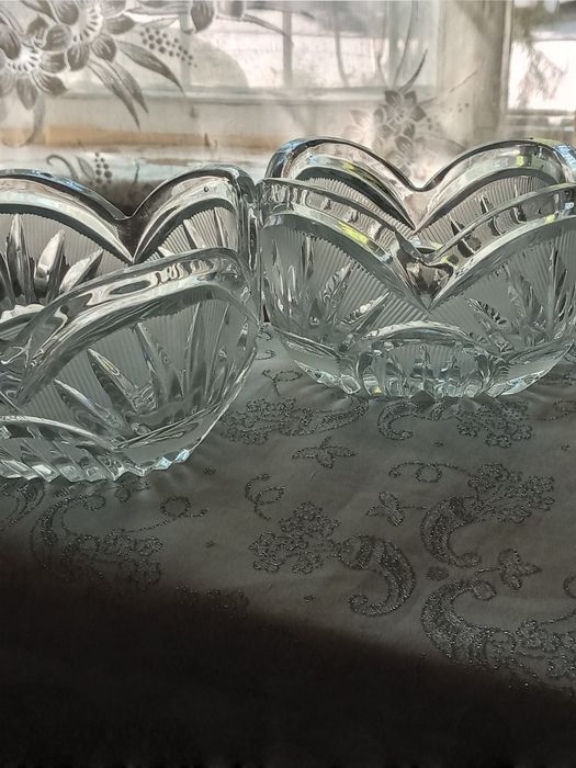 Вазы хрустальные винтажные