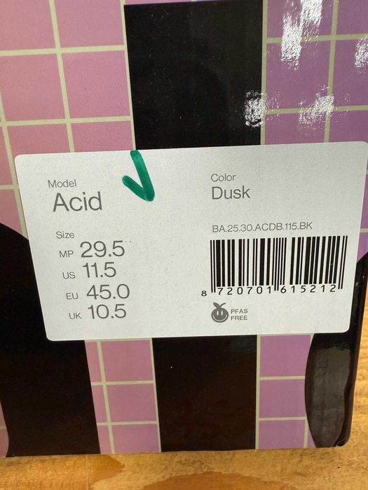 boots bataleon acid mondo 29,5 europa 45 29.5 mondo